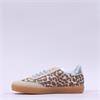 Victoria Berlin T Toe Gumsole Trainer - Leopard Print